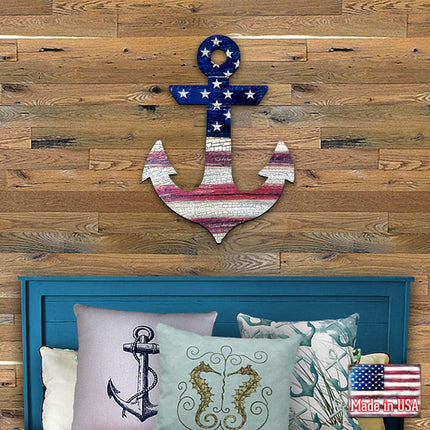 American Anchor Holiday Door Decor by G. DeBrekht - American Christmas Decor - 8198913H-2