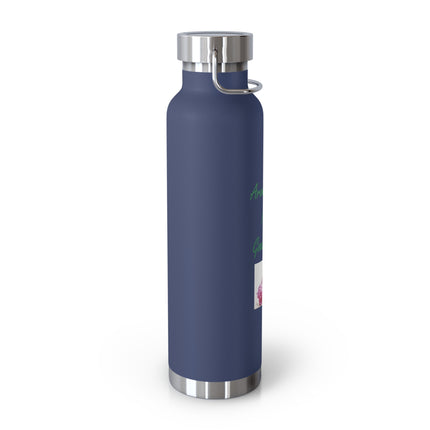 Aromatherapy Insulated Water Bottle - 22oz - Positive Vibes for Wellness