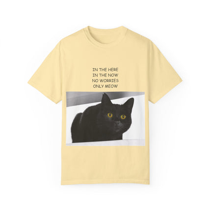 ‘Only Meow’ Cat Tee – Inspirational T-Shirt for Feline Fans