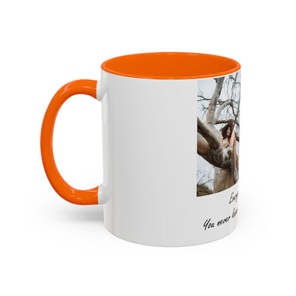BYOB Accent Mug – “Bring Your Own Book” – 11oz Ceramic for Book Lovers