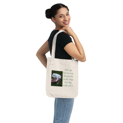 Easter Canvas Tote – Organic Cotton | Eco-Friendly & Fun