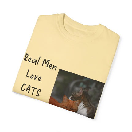 Real Men Love Cats Unisex T-Shirt – Cute Cat Lover Tee