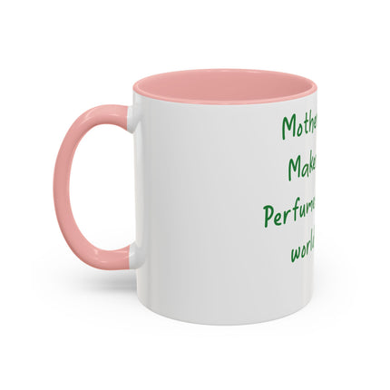 Mother Nature Accent Mug – 11oz Ceramic Cup for Nature Lovers