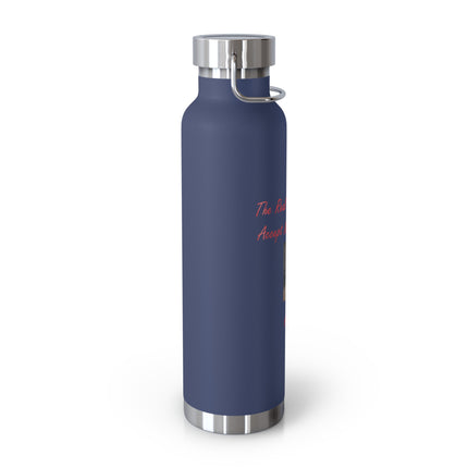 Insulated Water Bottle - The Real Saint Nicholas Design - 22oz Copper Vacuum Flask