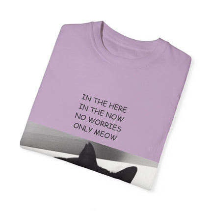 ‘Only Meow’ Cat Tee – Inspirational T-Shirt for Feline Fans