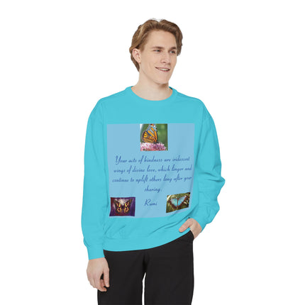 Inspiration Sweatshirt - Uplift Others with Rumi Quote