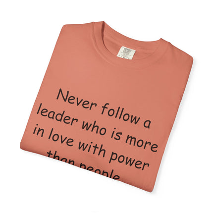 Inspirational Unisex T-shirt with Native American Proverb