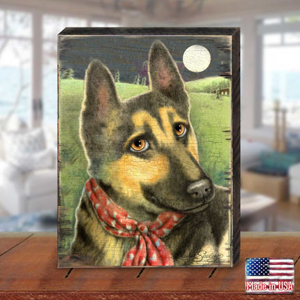Spring Training Wooden Wall Art by Laura Seeley - Pets Dog and Cats Decor - 8511115B-1