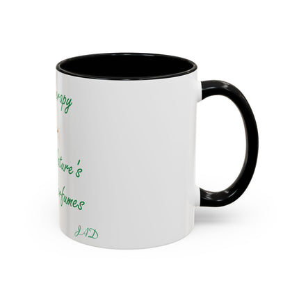 Aromatherapy Accent Mug – “Mother Nature’s Healing Perfumes,” 11oz