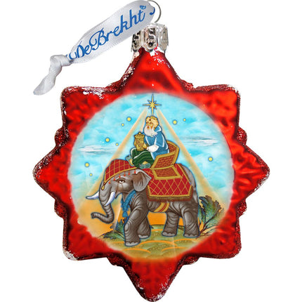 Three Kings Mercury Glass Ornaments Set of 3 by G. DeBrekht - Nativity Holiday Decor - 770102S3-2