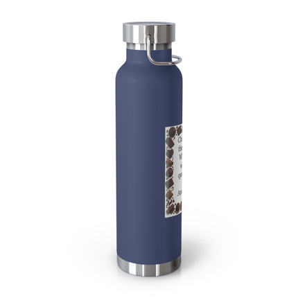Chocolate Quote 22oz Insulated Bottle