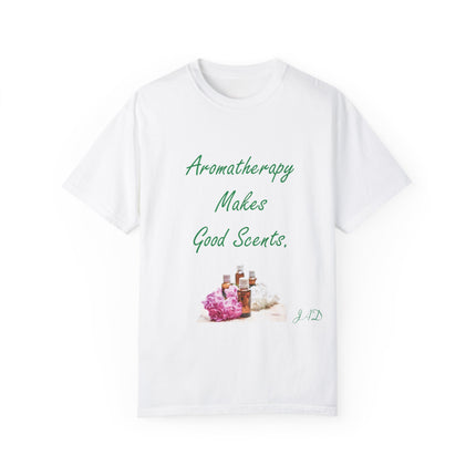 Aromatherapy T-Shirt – “Makes Good Scents” Design (Unisex)