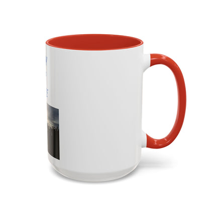 Pray for Peace Accent Coffee Mug — Inspirational Religious Prayer Mug (11/15oz)