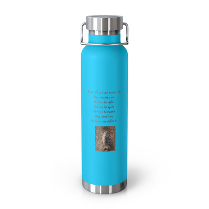 Insulated Copper Bottle 22oz — Motivational Poem Design