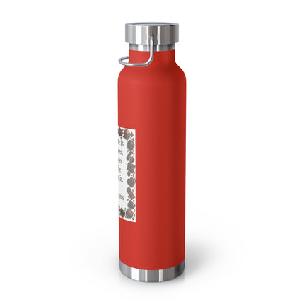 Chocolate Quote 22oz Insulated Bottle