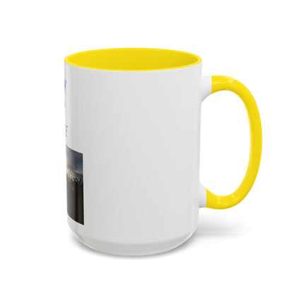 Pray for Peace Accent Coffee Mug — Inspirational Religious Prayer Mug (11/15oz)