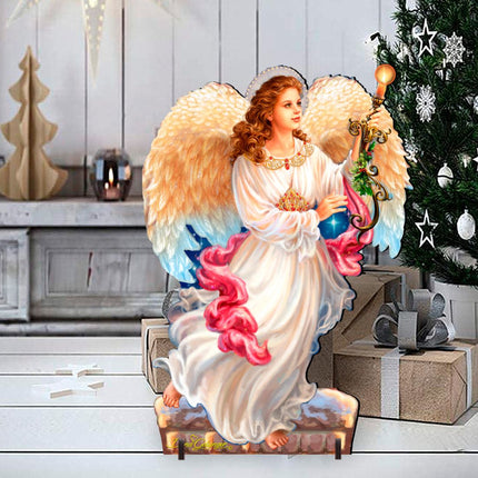 Angel of the Light Nativity Outdoor Decor by D. Gelsinger - Nativity Holiday Decor - 8461036F-1322-2