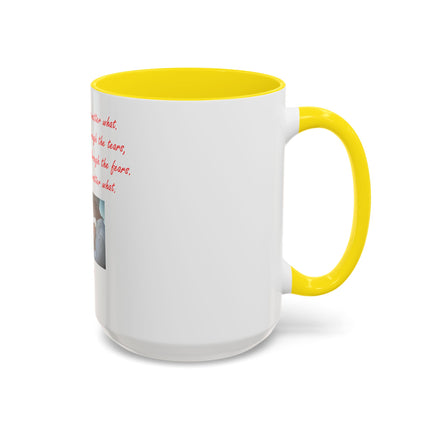 Accent Coffee Mug — 'Together Forever' Romantic Photo Mug (11/15oz)
