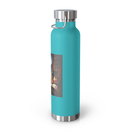 Cozy Cats Insulated Bottle – 22oz – Illustrated Stainless Steel Flask