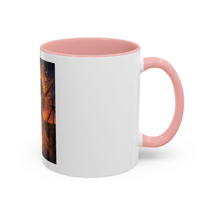Mug — Pagan Bonfire Coffee Mug with Inspirational Beltane Quote