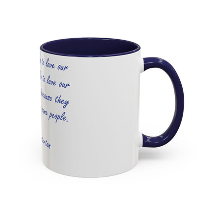 Chesterton Quote Mug – 11oz Accent Cup for Literary Peacemakers