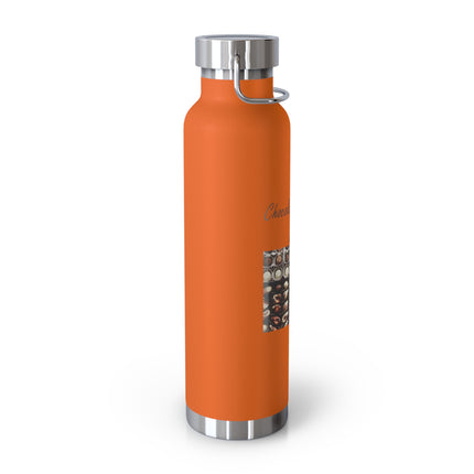 Motivational Chocolate Fuel Bottle - 22oz Insulated Flask for Chocolate Lovers