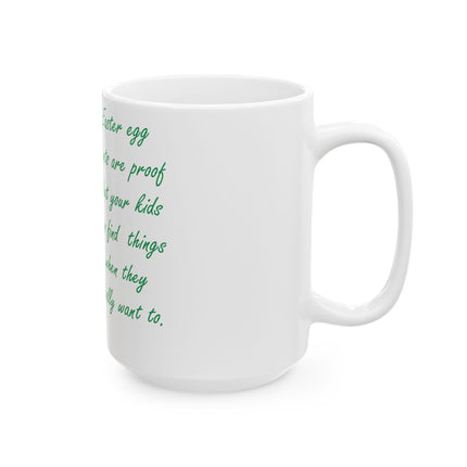 Easter Egg Hunt Mug – 15oz Ceramic | Gift for Moms & Dads