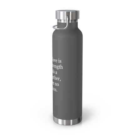Insulated Bottle — “A father’s love is the quiet strength…” Memorial 22oz