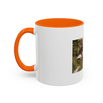 Freedom Quote Accent Coffee Mug — "When you truly don't care" Inspirational Photo Mug (11/15oz)