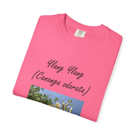 Ylang Ylang Floral T-Shirt - The Flower of Flowers Design