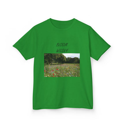 Kids Bloom Wildly Tee – Nature-Inspired Graphic Shirt for Spring Fun