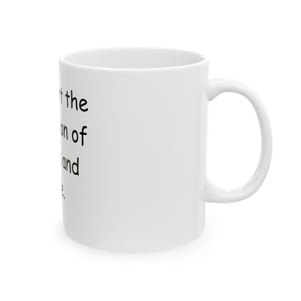 Ceramic Mug — "I Support the Separation of Church and Hate" Coffee Cup, Social Justice Gift (11oz, 15oz)