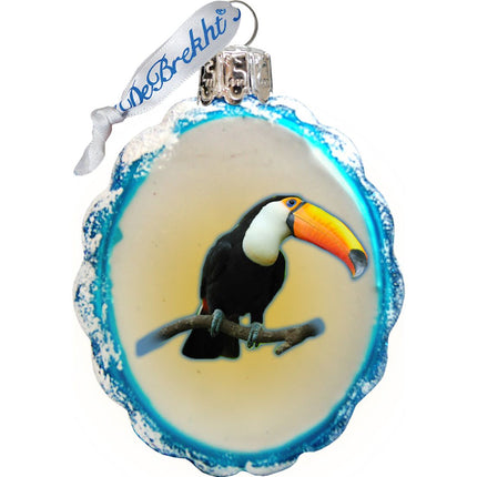 Seabirds Mercury Glass Ornaments Set of 3 by G. DeBrekht - Coastal Holiday Decor - 770123S3-3