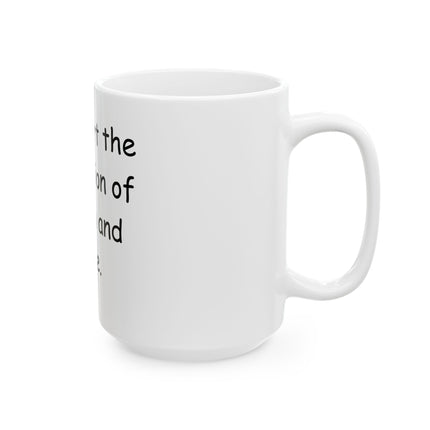 Ceramic Mug — "I Support the Separation of Church and Hate" Coffee Cup, Social Justice Gift (11oz, 15oz)