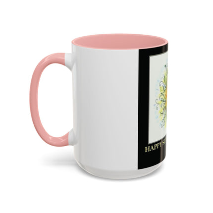 Summer Solstice Mug – 15oz Accent Ceramic Cup with Sunshine Art
