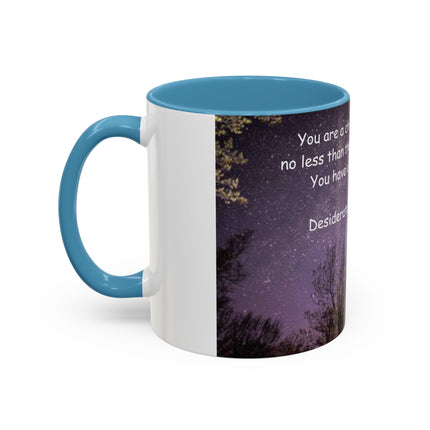 Desiderata Quote Mug – 11oz Accent Ceramic Drinkware