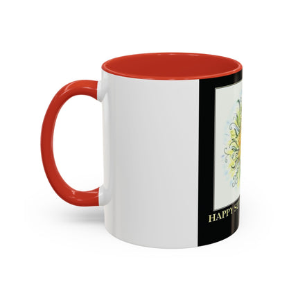 Summer Solstice Mug – 11oz Accent Ceramic Cup with Sunshine Art