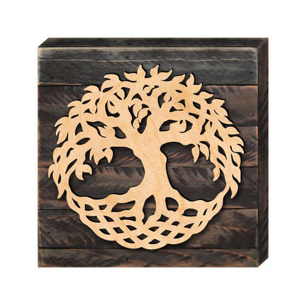 Tree of Life Celtic Art Wooden Wall Art by Celtic Art - Celtic Décor - 953167B-4