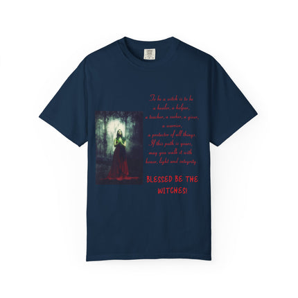 Blessed Be The Witches Unisex T-Shirt - Spiritual Witchcraft Apparel