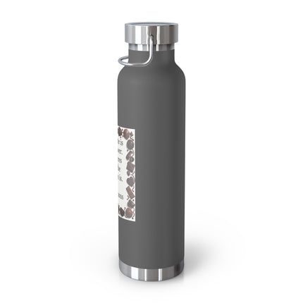 Chocolate Quote 22oz Insulated Bottle
