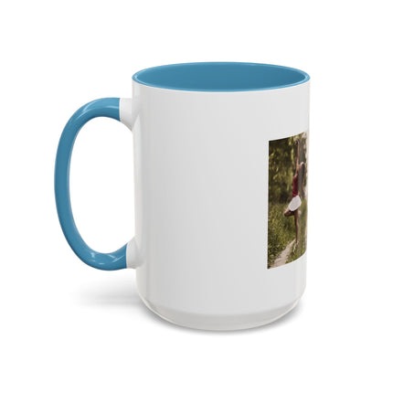 Freedom Quote Accent Coffee Mug — "When you truly don't care" Inspirational Photo Mug (11/15oz)