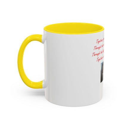 Accent Coffee Mug — 'Together Forever' Romantic Photo Mug (11/15oz)