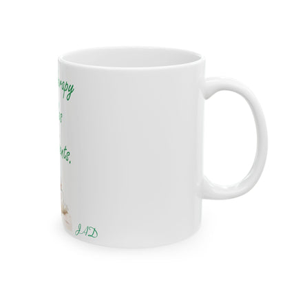 Aromatherapy Mug – “Makes Good Scents” Ceramic Coffee Cup, 11oz