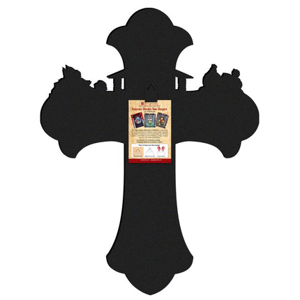 Easter Cross- He is Risen Outdoor Scene by Susan Winget - Easter Spring Decor - 8471303F-SW-3