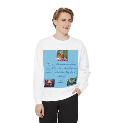 Inspiration Sweatshirt - Uplift Others with Rumi Quote