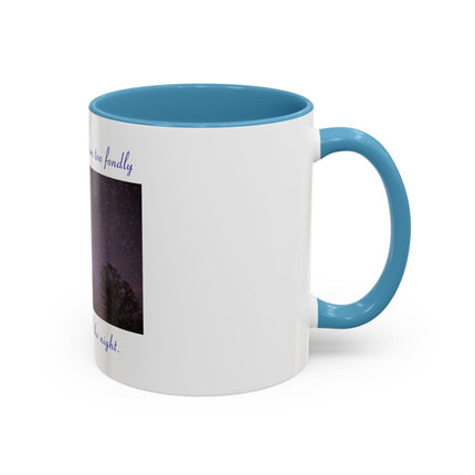 Starry Night Coffee Mug — “I have loved the stars too fondly” Accent Mug