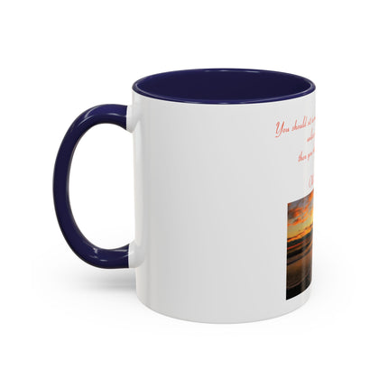 Meditation Quote Coffee Mug — "If you should sit in meditation 20 minutes a day..."
