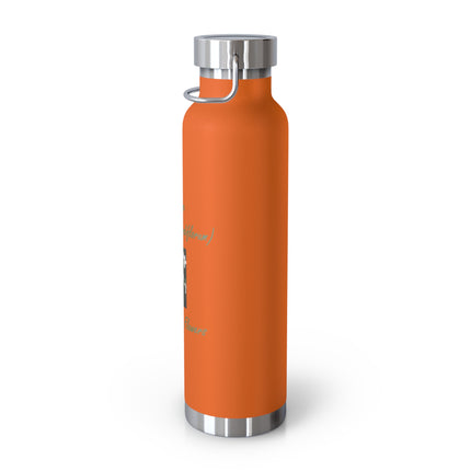 Jasmine Floral 22oz Copper Vacuum Bottle – Insulated Water Flask