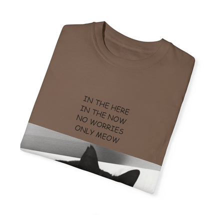 ‘Only Meow’ Cat Tee – Inspirational T-Shirt for Feline Fans