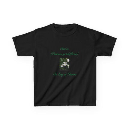 Jasmine Kids Tee – King of Flowers, Heavy Cotton